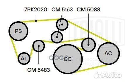 Ролик ремня приводного nissan/infiniti VQ35HR C