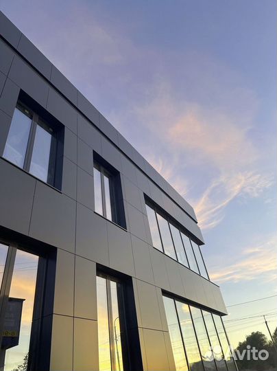 Алюминиевые витражи, фасады