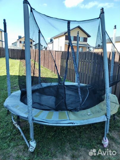 Детский батут с сеткой бу