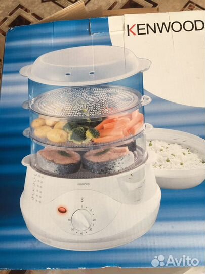Пароварка kenwood новая