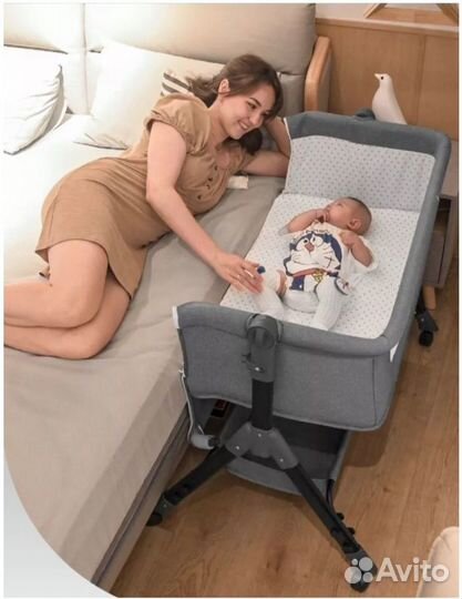 Приставная кроватка новая