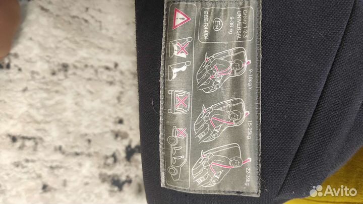 Детское автокресло 9 до 36 кг