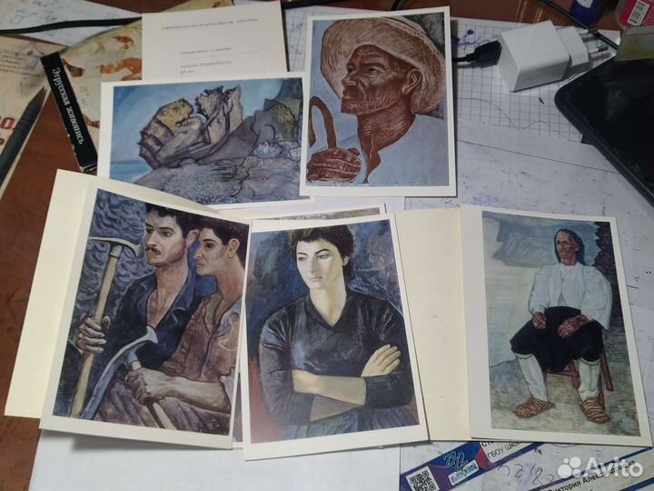 Открытки с шедеврами известных художников