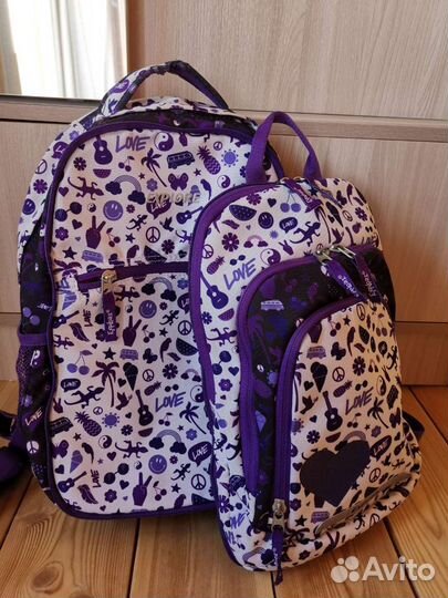 Рюкзак детский школьный 2 в 1