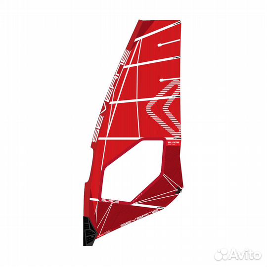 Парус для виндсерфинга Severne 2023 Blade Red 4.7