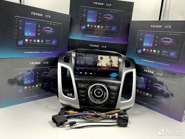 Магнитола Teyes 3/32 для Форд Фокус 3