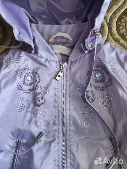 Комплект для девочки: ветровка и юбка