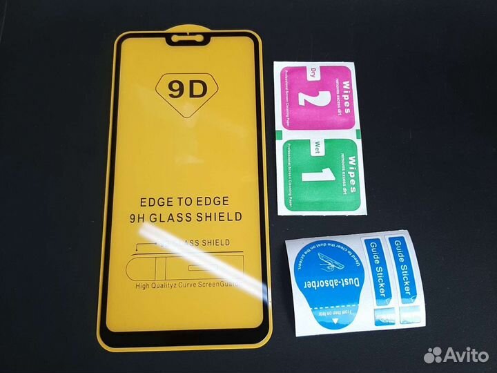 Защитное стекло на Xiaomi mi 8 lite