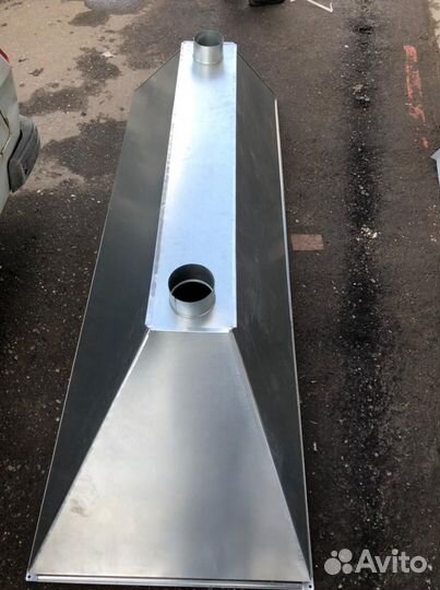 Вытяжной зонт, островной, пристенный