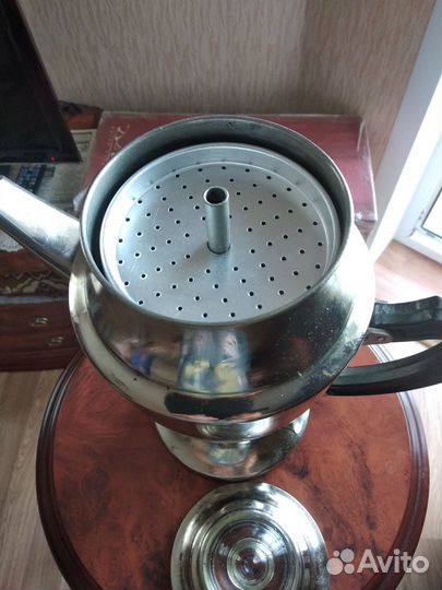 Кофейник винтажный электрический с гейзером СССР