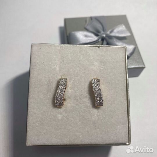 Золотые серьги проба 585 Арт.002365260122