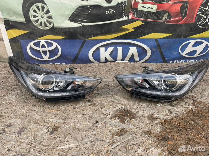 Фара левая Hyundai Solaris 2 Хендэай Солярис 2