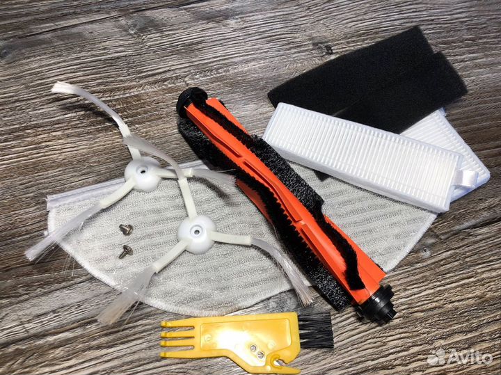 Детали для робота пылесоса, фильтры, щетки