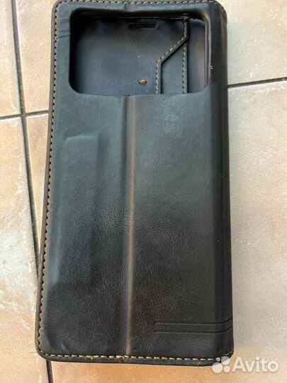 Кожаный чехол на телефон Redmi