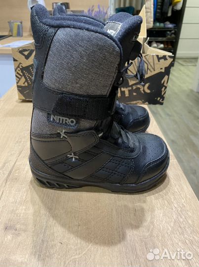 Сноубордические ботинки детские