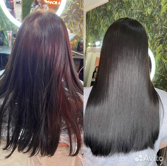 Окрашивание волос