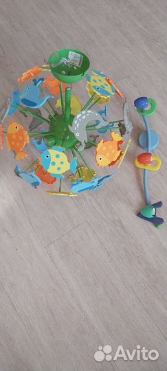 Люстра и светильник в детскую комнату