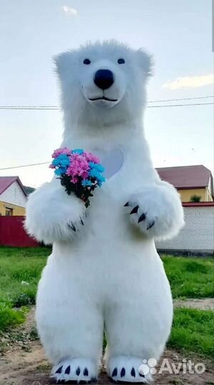 Надувной Мишка/Панда/Заяц,Ростовая кукла