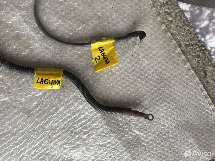 Клемма провод аккумулятора акб Лагуна 2 Laguna