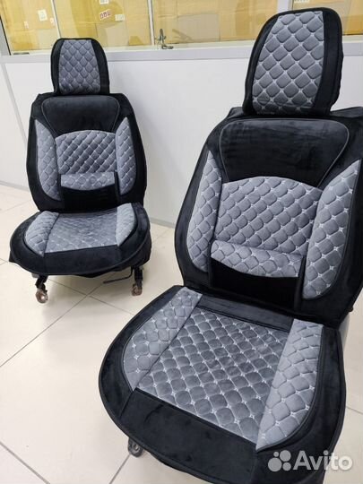 Автомобильные чехлы из Алькантары