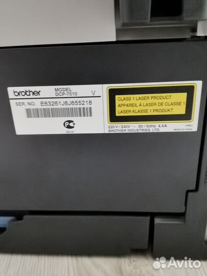Принтер Сканер Копир Мфу Brother DCP-7010R