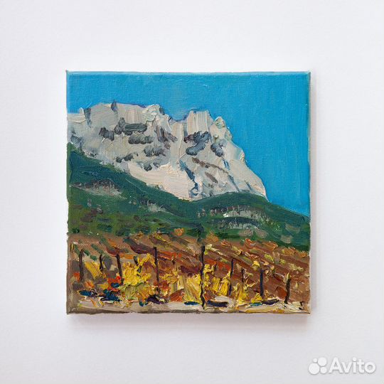 Картина маслом на холсте пейзаж Ай-Петри