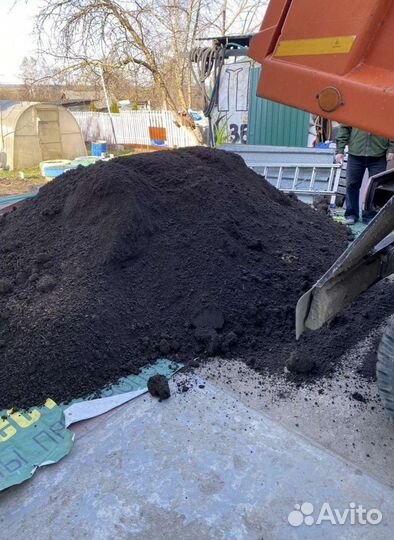 Чернозем с Рязани. Плодородная земля Киржач. Торф