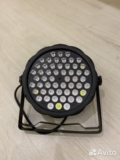 Светомузыка светодиодный прожектор PAR 54x3