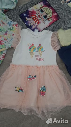 Пакет вещей на девочку 92-98