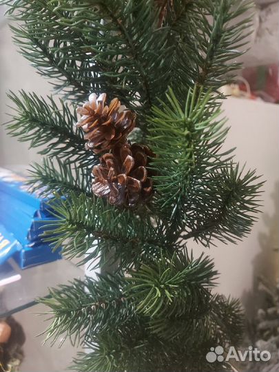 Гирлянда литая силикон с шишками