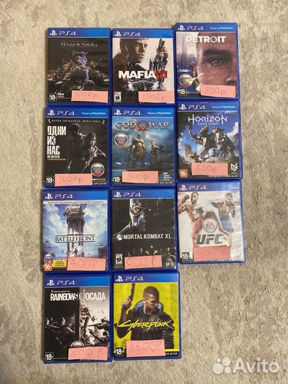 Игры Sony PS4 и ps5
