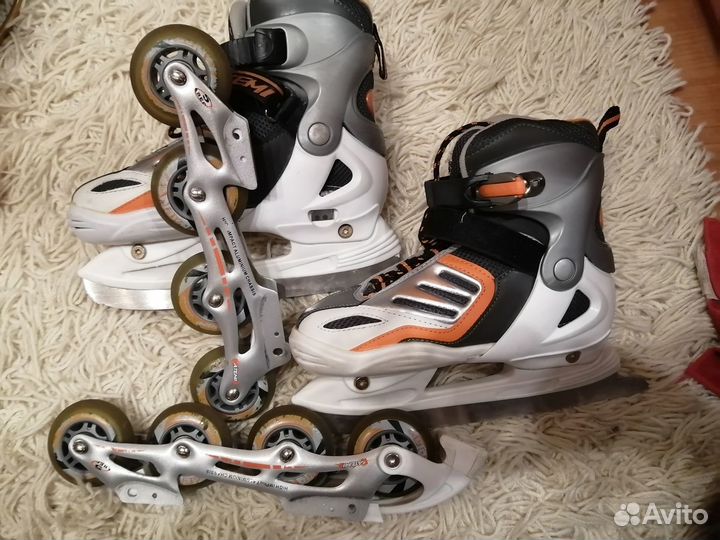 Ролики коньки 2 в 1 Atemi