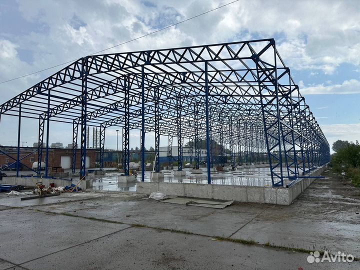 Строительство ангаров, складов по России