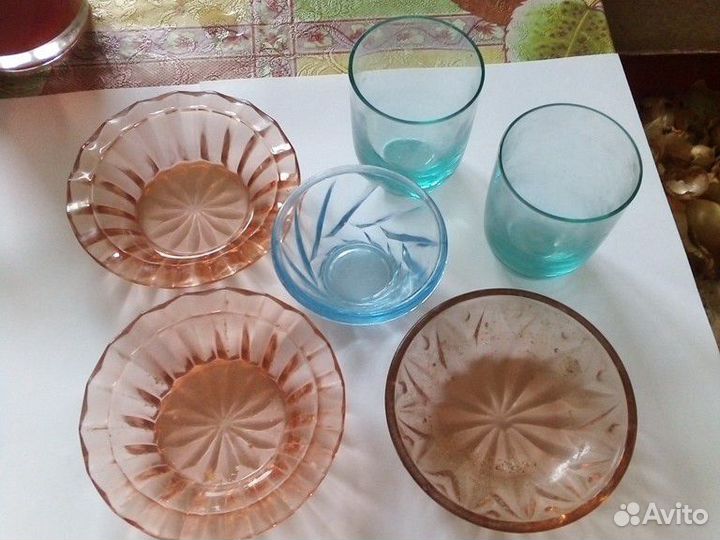 Цветное стекло СССР