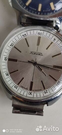 Часы ракета ссср(хром)