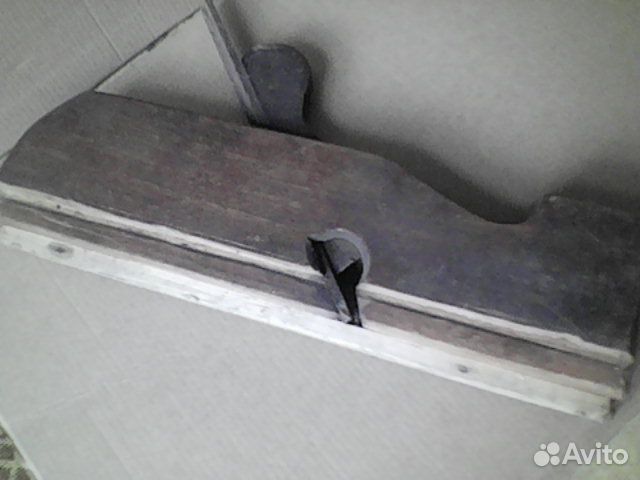 Старинный ручной деревянный рубанок отборник