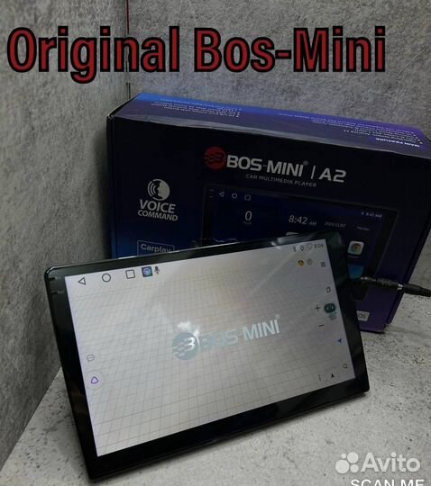 Магнитола android Bos-Mini A2 Оригинал