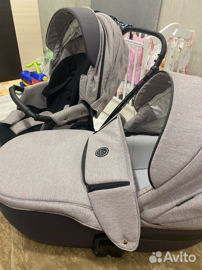 Коляска детская adamex, 2 в 1