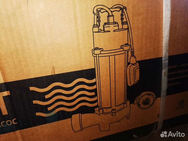 Фекальный насос unipump fekacut v1300df