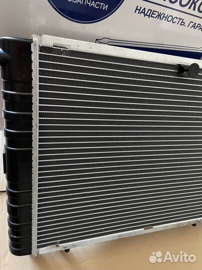 Радиатор Газель Бизнес паяный (соты) алюм Новые