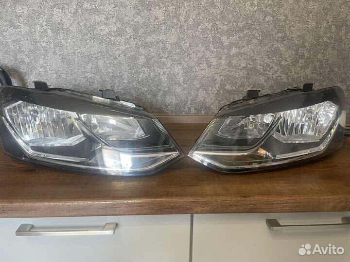 Фары на volkswagen polo h7