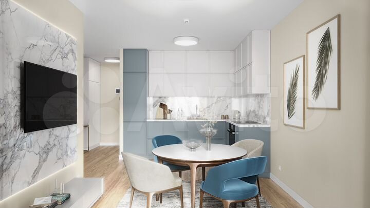 Квартира-студия, 21,5 м², 3/9 эт.