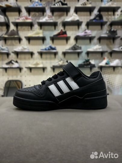 Кроссовки детские adidas Forum Low Black