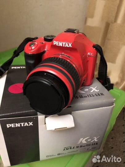 Зеркальный фотоаппарат pentax k-x
