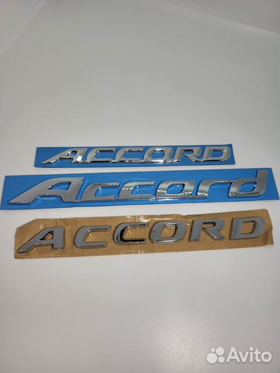 Шильдик надпись Accord для Honda