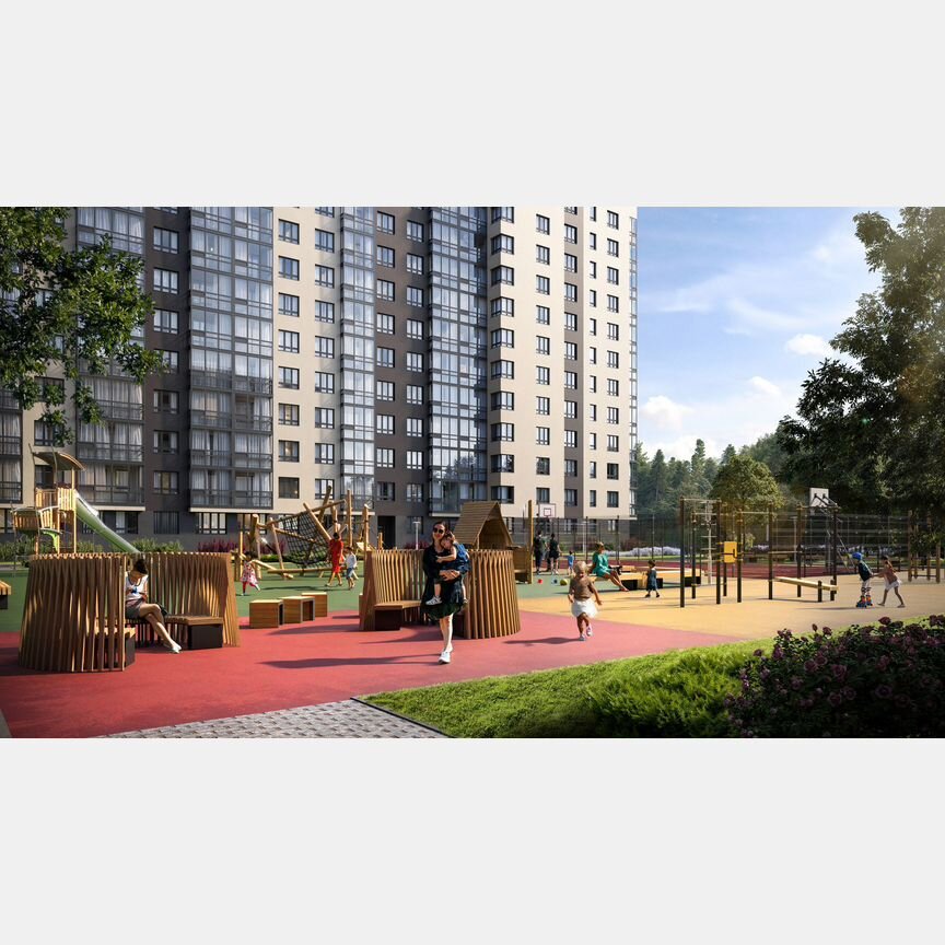2-к. квартира, 61,5 м², 2/12 эт.