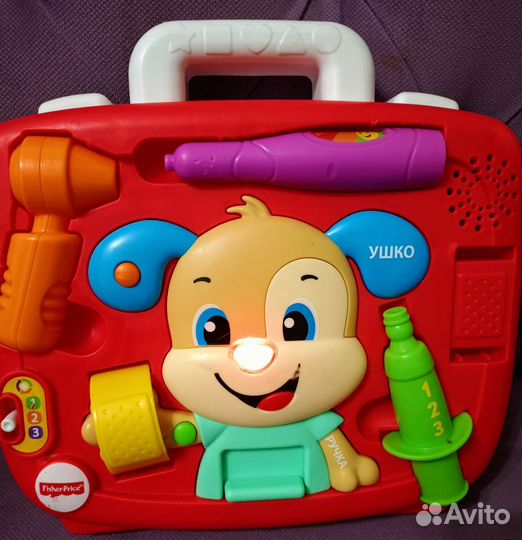 Fisher price, учёный щенок, развивающие игрушки