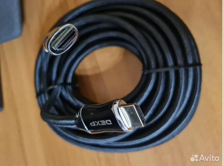 Кабель dexp hdmi-hdmi, 4K, 3840x2160, 10 метров