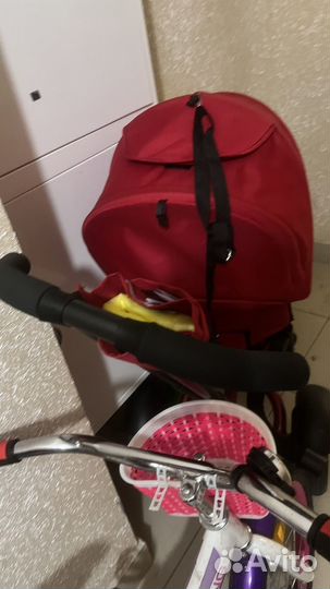 Велосипед Трехколесный с ручкой