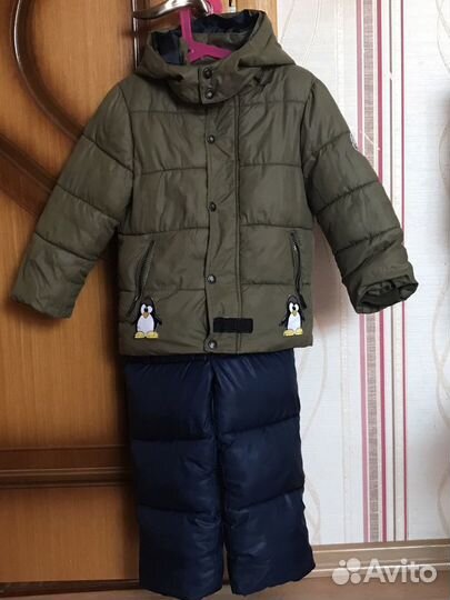 Куртка для мальчика с комбинезоном